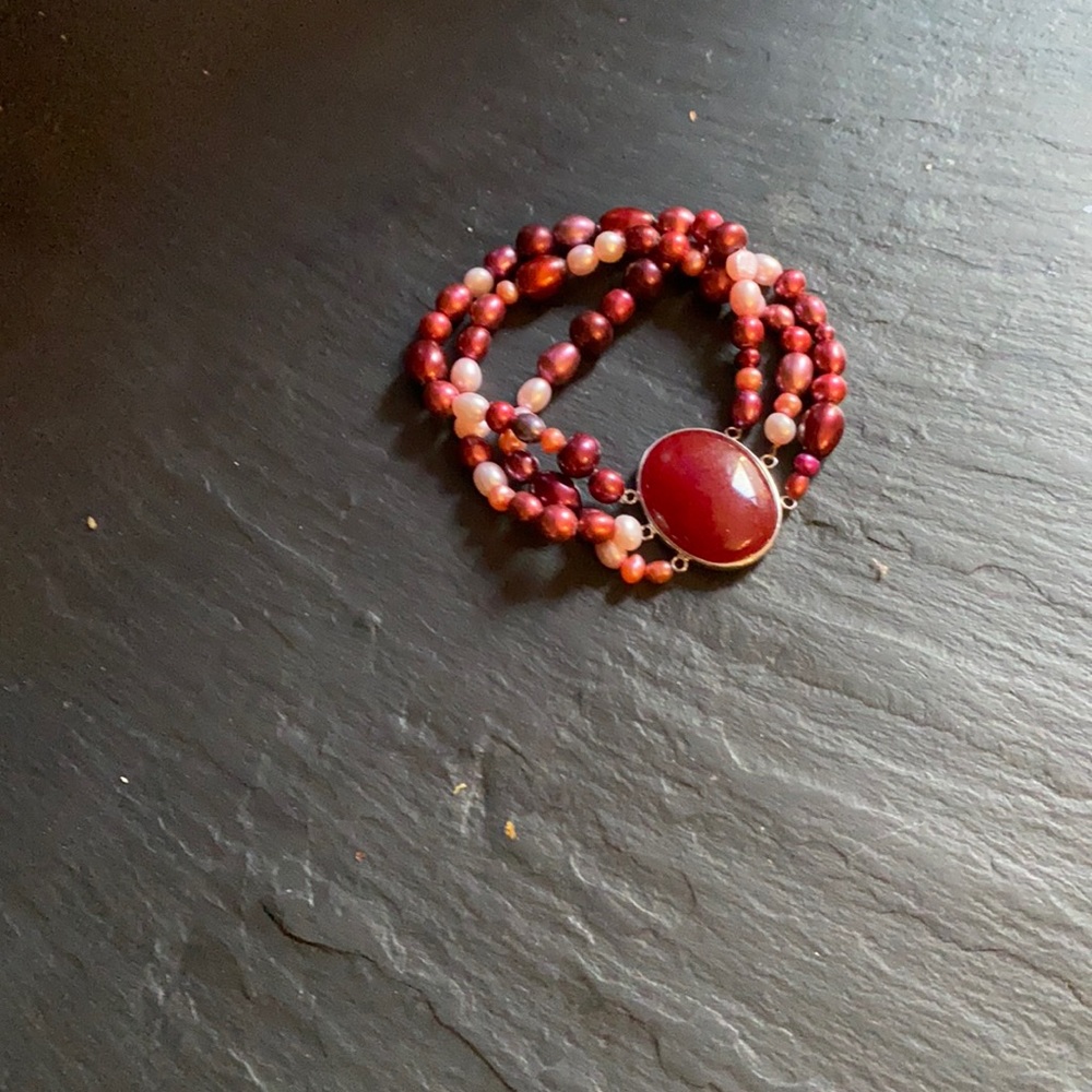 Honora three row stretch bracelet